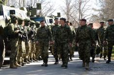 Obilazak jedinica Vojske Srbije u Raški i Novom Pazaru