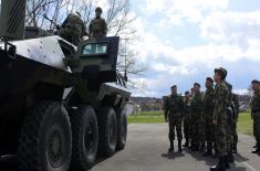 Visit to SAF units in Zaječar Garrison