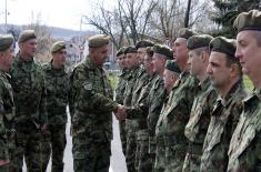 Visit to SAF units in Zaječar Garrison