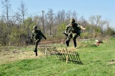 Провера обучености војника мартовске генерације