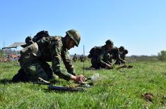 Провера обучености војника мартовске генерације