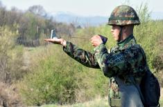 Провера обучености војника мартовске генерације