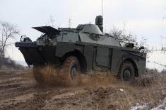 Obuka na Lazaru 3 i BRDM-2MS