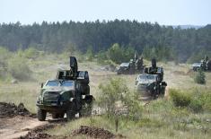 Training in Army artillery-missile battalions