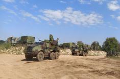 Training in Army artillery-missile battalions