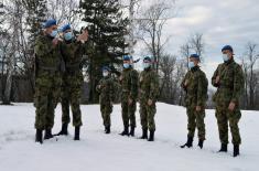 Training of Soldiers in Serbian Armed Forces Guard 