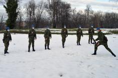 Training of Soldiers in Serbian Armed Forces Guard 