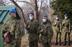 Training of Soldiers in Serbian Armed Forces Guard 