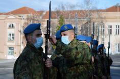 Training of Soldiers in Serbian Armed Forces Guard 