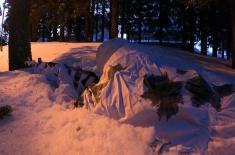 Training of Reconnaissance Scouts of Army Second Brigade on Kopaonik Mountain