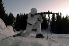 Training of Reconnaissance Scouts of Army Second Brigade on Kopaonik Mountain