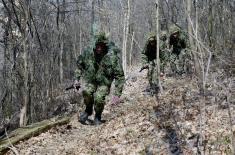 Class of March undergoes regular training