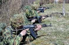 Class of March undergoes regular training
