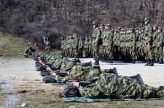 Class of March undergoes regular training