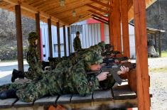 Class of March undergoes regular training