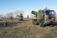 Winter training with modern missile systems