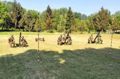 Army units undergo training with 120 mm M-75 mortars