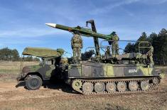 Обука борбених послуга ракетног система КУБ-М2 (СМ)