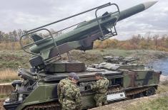 Обука борбених послуга ракетног система КУБ-М2 (СМ)