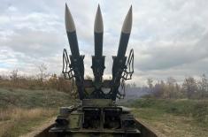 Обука борбених послуга ракетног система КУБ-М2 (СМ)