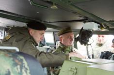 Obuka na savremenim borbenim oklopnim vozilima