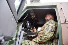 Obuka na savremenim borbenim oklopnim vozilima