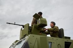 Obuka na savremenim borbenim oklopnim vozilima