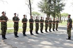 Обука најмлађе генерације војника на служењу војног рока