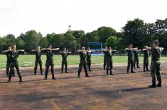Обука најмлађе генерације војника на служењу војног рока