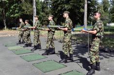 Обука најмлађе генерације војника на служењу војног рока
