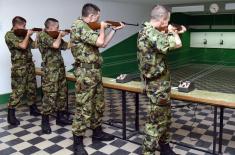 Обука најмлађе генерације војника на служењу војног рока