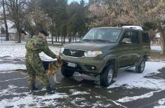 Обука водича и паса за проналажење минско-експлозивних средстава 