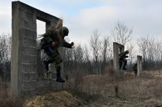 Infantry soldiers undergo specialized training
