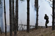 Infantry soldiers undergo specialized training