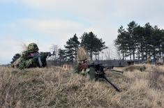 Infantry soldiers undergo specialized training