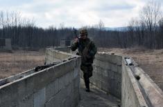 Infantry soldiers undergo specialized training