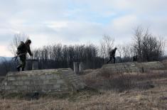 Infantry soldiers undergo specialized training
