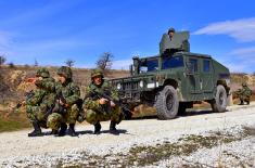 Припреме пешадијске чете за учешће у мировној операцији