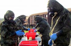 Training of members of the Armed Forces of Montenegro at the CBRN Training Centre
