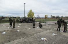 Obuka pripadnika Vojske Crne Gore u Centru ABHO