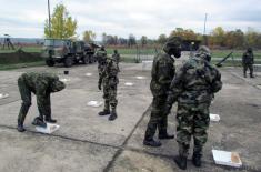 Obuka pripadnika Vojske Crne Gore u Centru ABHO