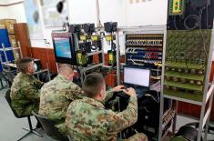 Operators of modern domestically-produced telecommunication systems undergo training