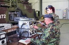 Air defence missile system combat crews undergo regular training