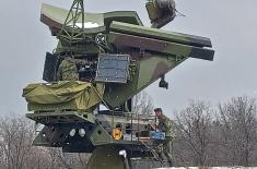 Air defence missile system combat crews undergo regular training