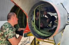 98th Air Brigade’s aircraft technicians undergo training