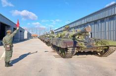 Regular Training for Tank Crews in First Army Brigade