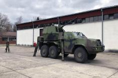 Training in Air Defence artillery missile units