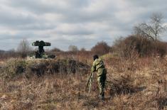 Training in Air Defence artillery missile units