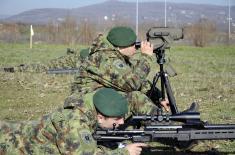 Интензивна обука на савременим борбеним средствима рода пешадије