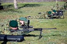 Интензивна обука на савременим борбеним средствима рода пешадије